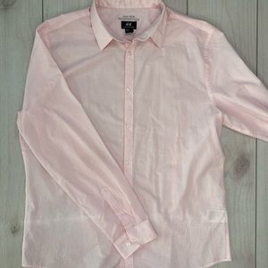 H&M Pink formal button down dress shirt